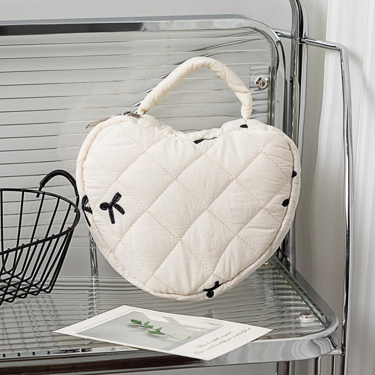 

Модная клетчатая сумка-бант для макияжа для женщин, милая сумка-тоут, портативная женская косметичка для хранения, ручная сумка, дорожный органайзер, сумка для туалетных принадлежностей на молнии