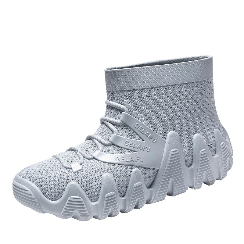 Modne niskie kalosze typu Martin męskie antypoślizgowe i odporne na ścieranie kalosze gumowe buty codzienne krótkie męskie buty wodne