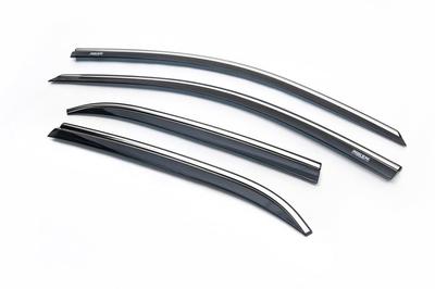 Windshields with Chrome (4 Pcs, Niken) for Hyundai I-20 2014-2020