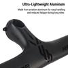 Road Bike Handlebars Aerodynamic Aluminum Integrated Handlebar Bracket Bicycle Accessory for