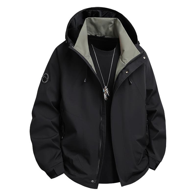 Wiosna i Jesień Nowa Odzież Outdoorowa Kurtka Męska Kurtka Casual Wiatroodporna i Wodoodporna Odzież Jesienna Odzież Wierzchnia