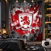 Wandbehang Wandteppich Middlesbrough FC Drucktuch für Wohnzimmer Schlafzimmer Heimdekoration