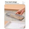 Reusable Dishwasher Organizer Dishwasher Cutlery Basket Stainless Steel Texture Dishwasher Utensils Holder Quick Drying