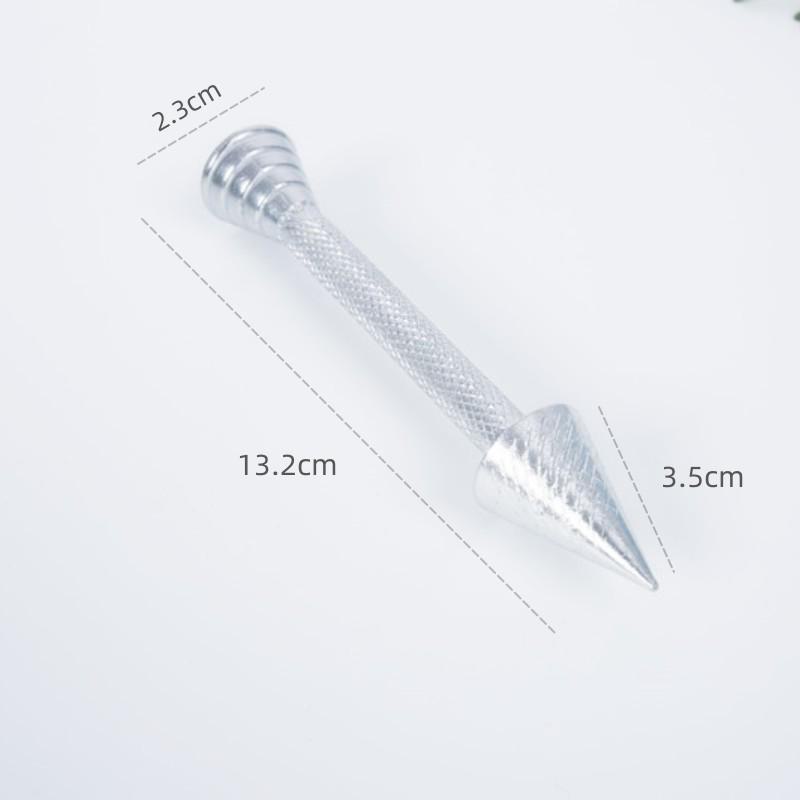 

Корейский набор для украшения торта: Инструмент для выпечки кремовых ногтей и клейкого риса из алюминиевого сплава Alloy decorating stick 1