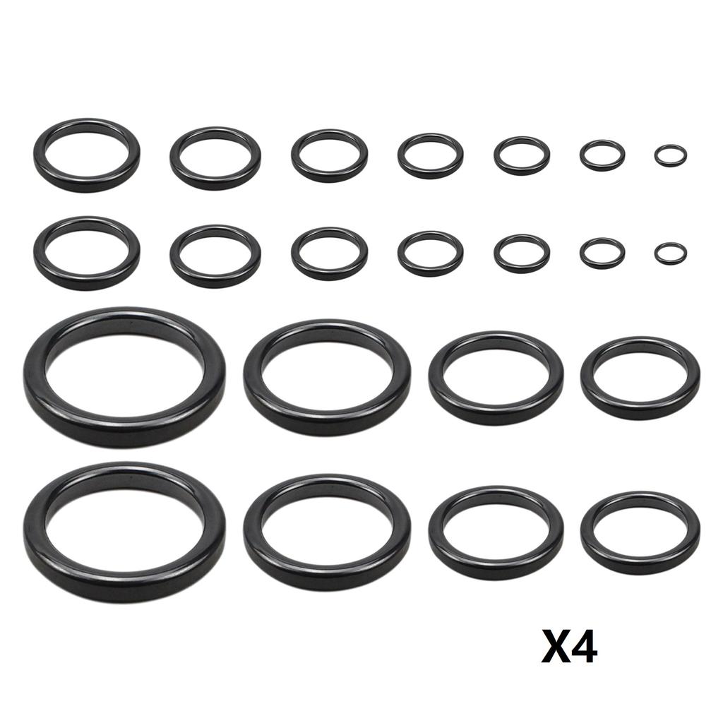 160/22Pcs/Set Fishing Rod Tips Replacement Kit Various Sizes Fishing Line Spinning Guide Eyes Rings Tip Top Repair Kit Set