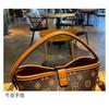 Womens Large Capacity Bucket Bag PU Leather Shoulder Crossbody Handbag Coffee Color Casual Style