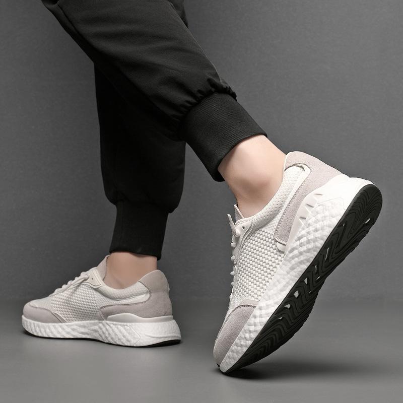 New Men Casual Shoes Breathable Air Mesh Sneaker Street Cool Comfortable Leisure Sport Shoes