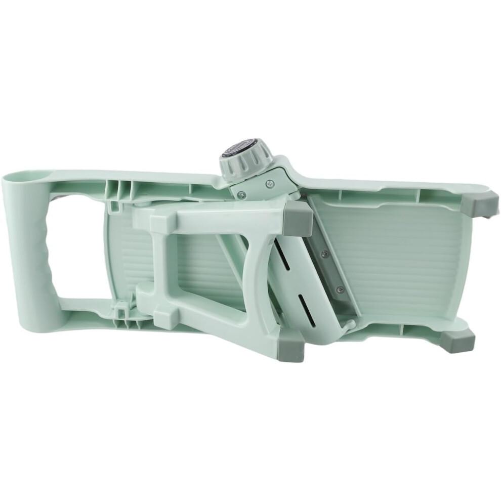 Adjustable Vegetable Chopper and Mandoline Slicer with Stainless Steel Blades for Quick Meal Prep