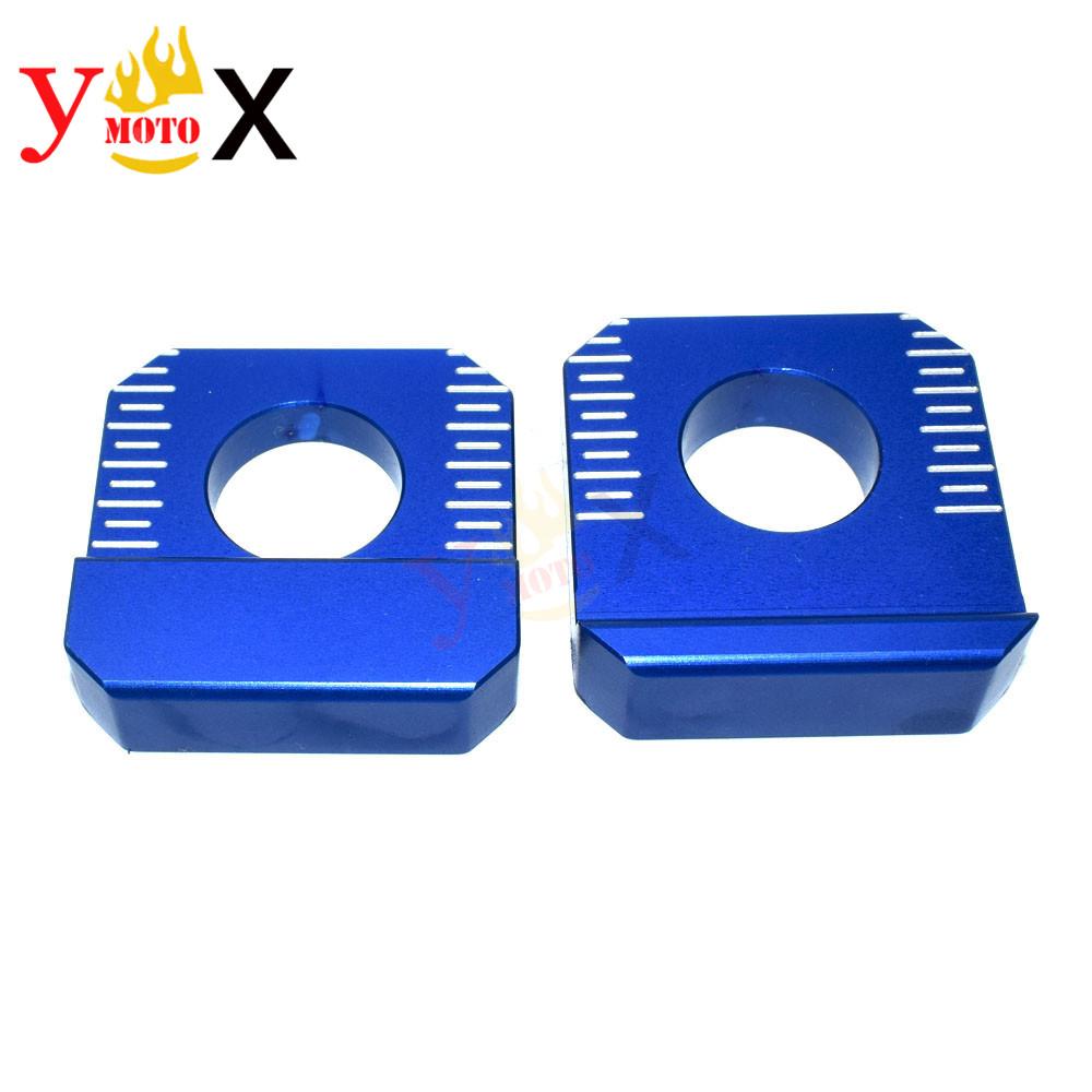Tenere 700 Motorcycle CNC Rear Axle Blocks Chain Adjuster For Yamaha TENERE700 2019-2021