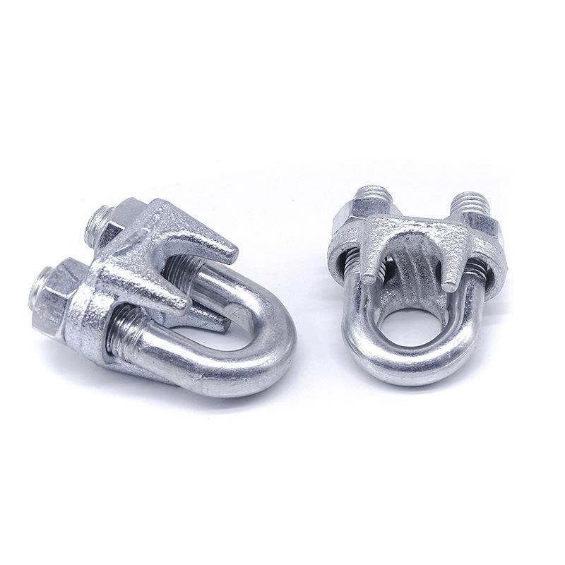 Galvanized Steel U-Bolt Wire Rope Clip for Rigging