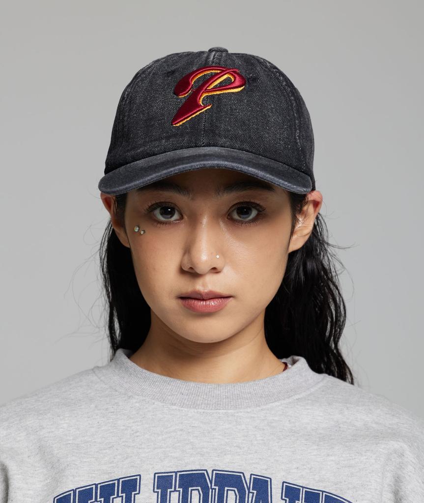PHILIPPAKER Bmc Big Logo Denim Ball Cap Black