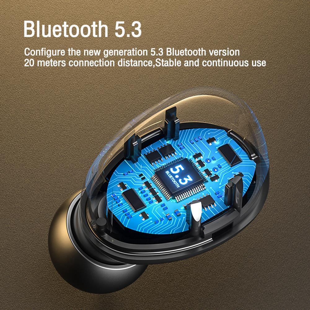 Bluetooth Headset Entry -ear E-sports Wireless Earplug LED Large Power Multifunctional Touch Headset