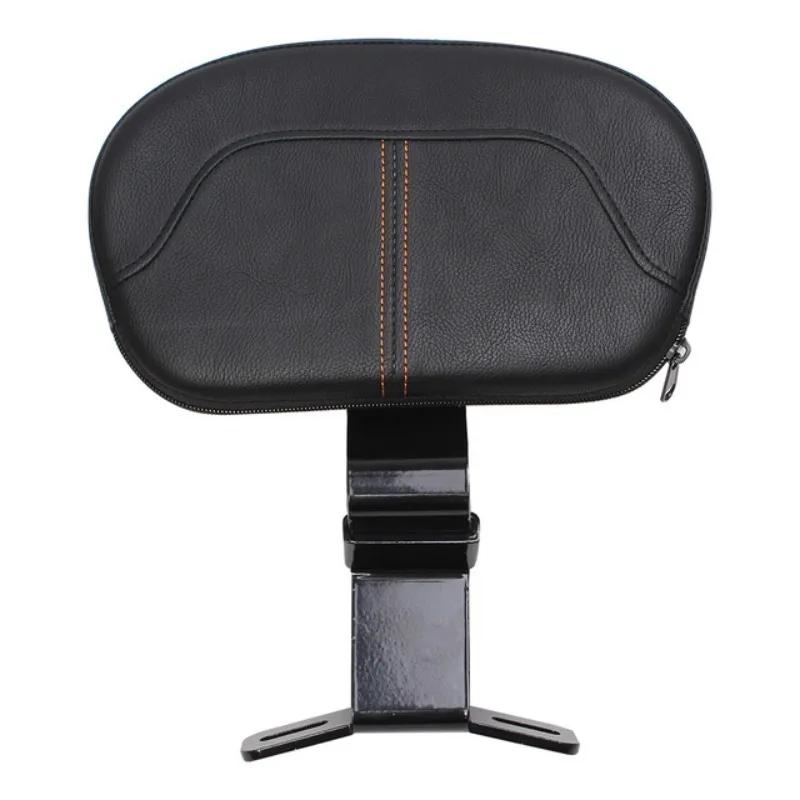 PU Leather Driver Backrest for Harley Touring Road King Street Glide CVO 2009-2025 Models Comfort Seat Pad Rider Lumbar Support