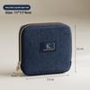 Modern Minimalist Jewelry Organizer Bag With Multiple Layers For Travel Storage And Gift Use