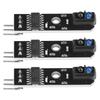 3pcs Black White Line Detection Infrared Reflection Sensor 1-Channel IR Photoelectric Switch  Robot