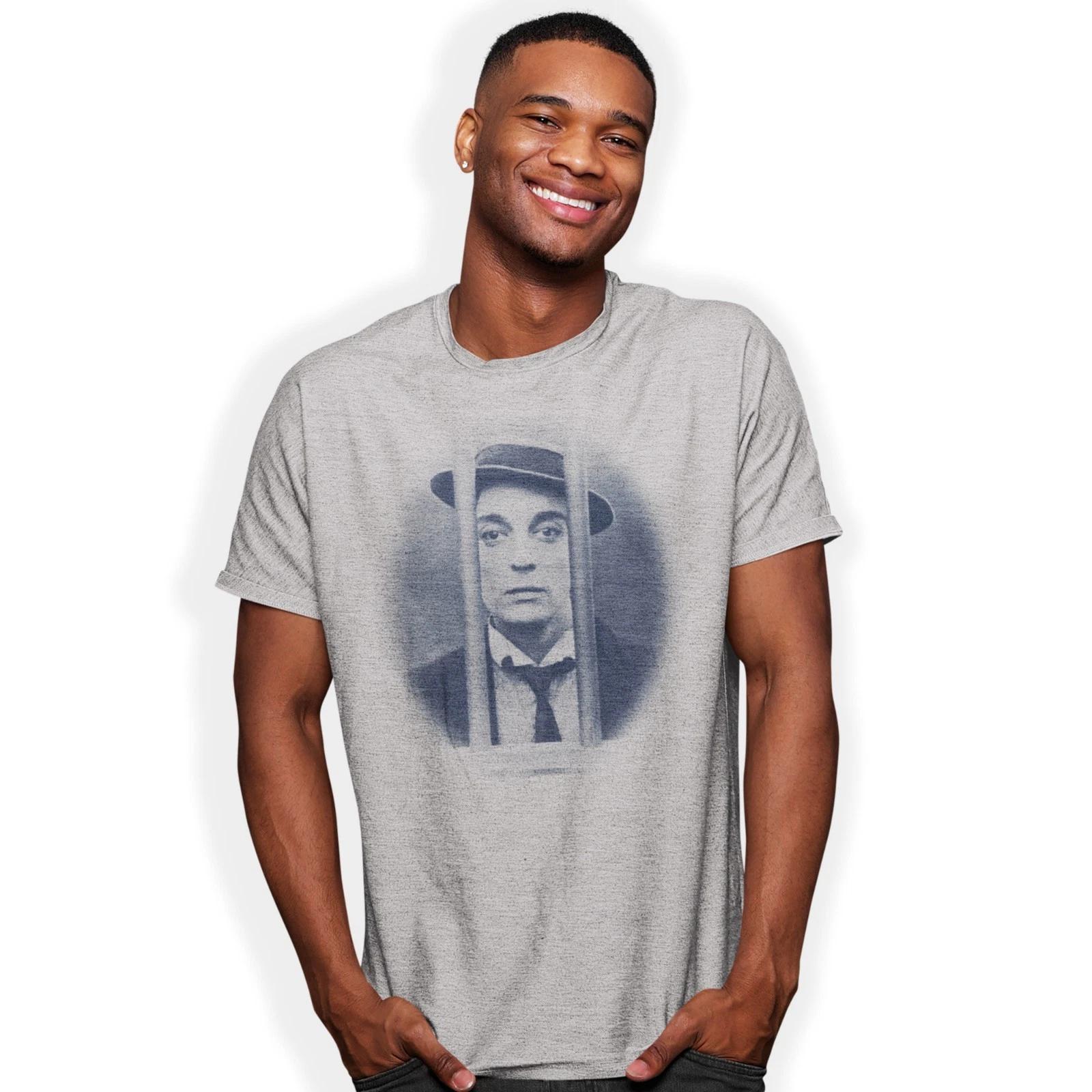 Buster Keaton T-Shirt Classic Comic Actors On Screen Heroes Birthday Gift L