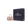 Coach Rowan 25 Zipper Closure Detachable Shoulder Strap Coated Canvas Shoulder Crossbody Tote Bag Medium Women Handbags CW376-SVPWH