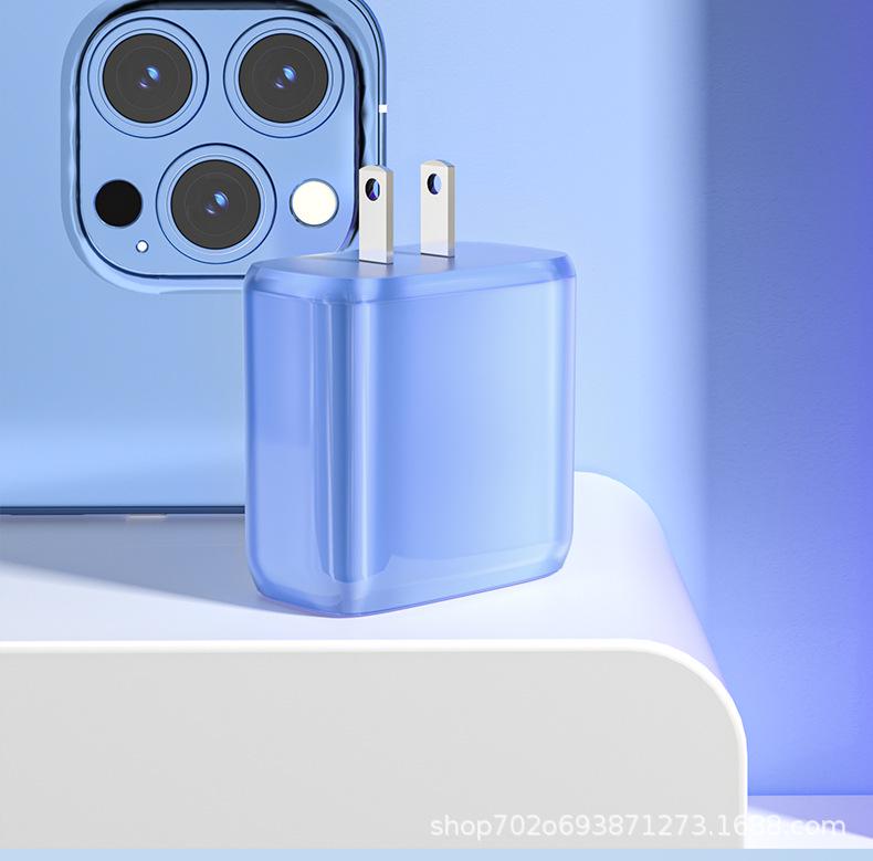 240W Smart Safe 6A Fast Charging Phone Charger Head with Protocol Compatibility & Visible Indicator