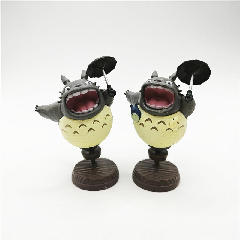 My Neighbor Totoro Anime Peripheral 6pcs Totoro Surprise Blind Box Desktop Ornament Figure Birthday Gift Toy Figures Model