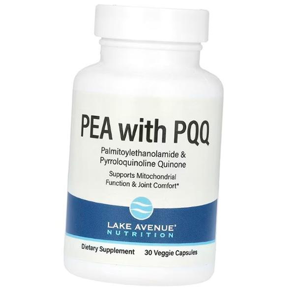 Пальмитоилэтаноламид и Пирролохинолинхинон, PEA with PQQ, Lake Avenue Nutrition  30вегкапс (72572005)