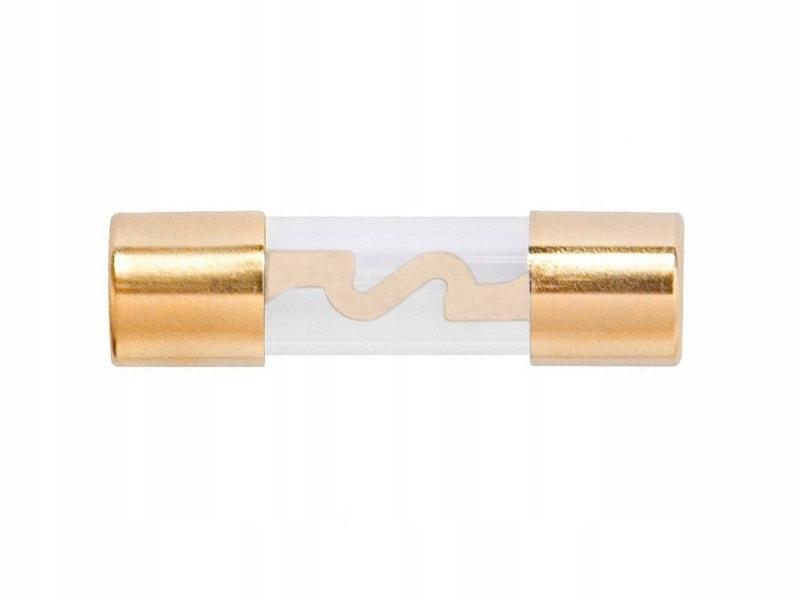 AGU GLASS FUSE 20A 10.3X38MM GOLD PLATED