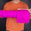 2 5 10 Meter Color Turkey Marabou Feathers Trim 4-6Inch Plumes Fringe For Sewing Crafts Wedding Party Dress Decoration