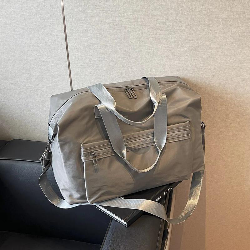 Všestranná ležérní taška přes rameno, měkká, velkokapacitní, cestovní, monochromatická, Oxford Zip, vysoce kvalitní