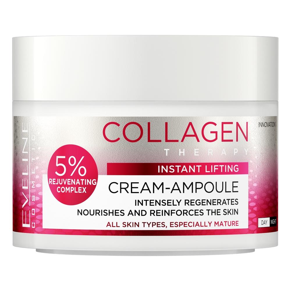 Eveline Collagen Therapy Face Ampoule Cream, 50 Ml