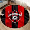 FC Spartak Trnava Round Area Rug,Carpet Rug for Living Room Bedroom Sofa Playroom Decor,Non-slip Floor Mat