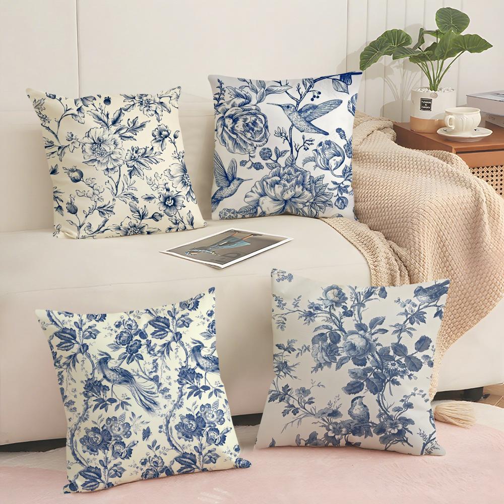 Bohemian Style Texture Cushion Cover Short plush Doublesided Print Square Throw Pillow Covers Sofa Home Cushion Decor