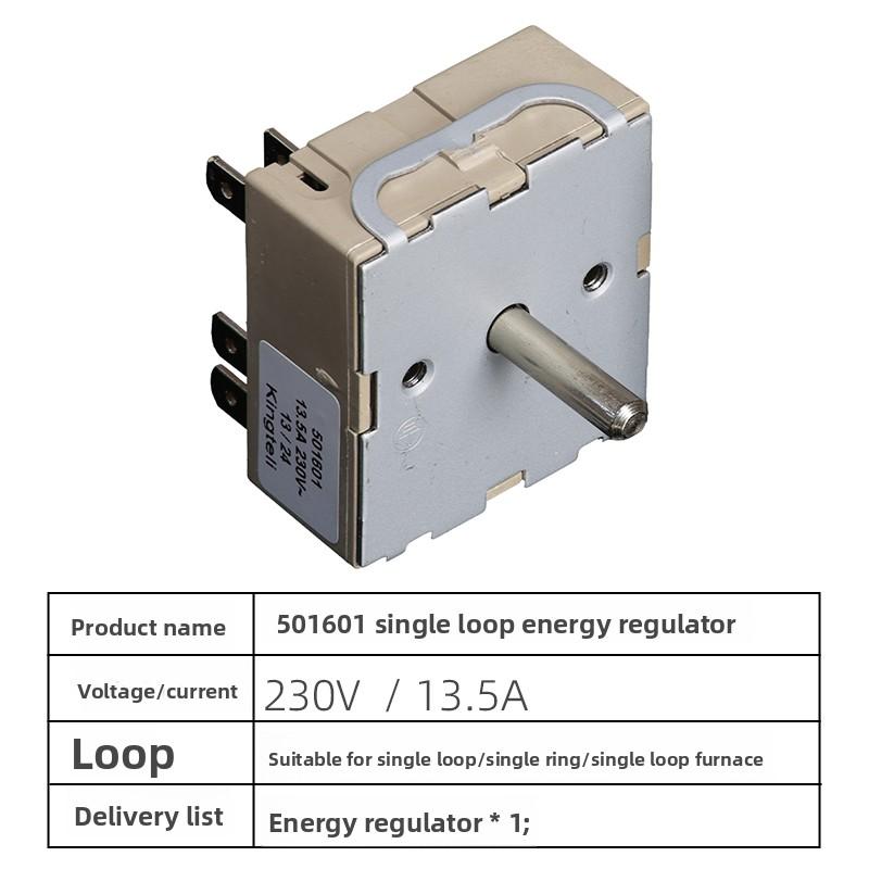 Electric Ceramic Stove Kingteli 13.5A 230V 505601Adjustment Switch Energy Regulator for EGO Miji CORNING FAGOR Stove Replace