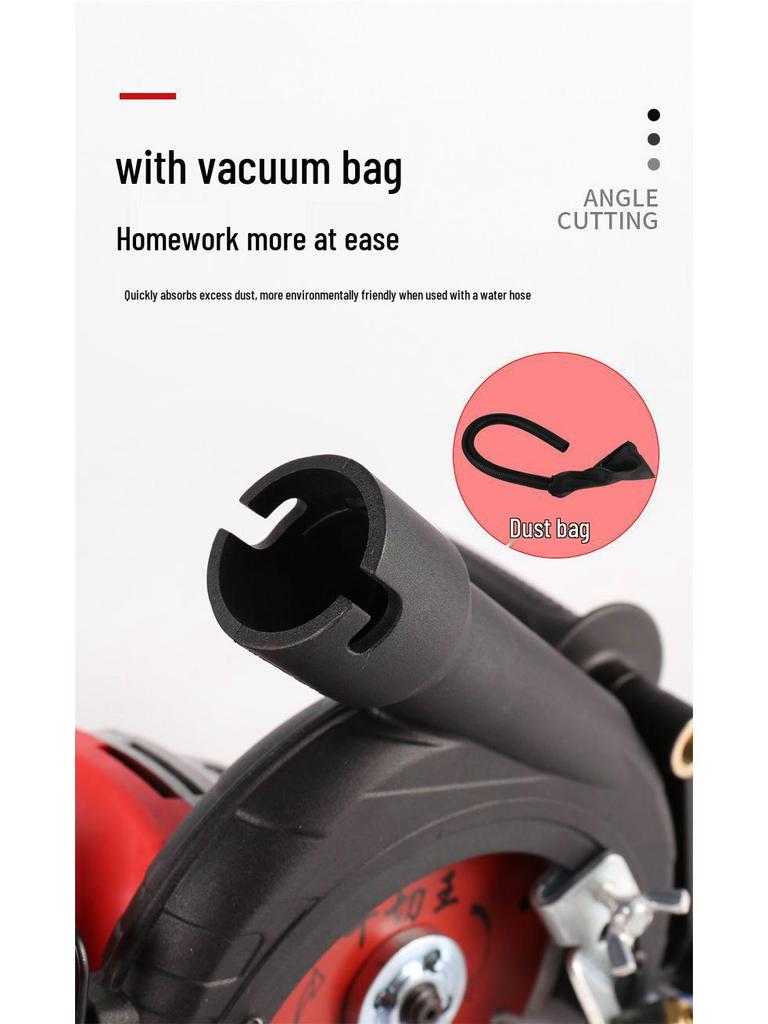 Dust-Free Angle Grinder to Cut-Off Machine Fixed Bracket