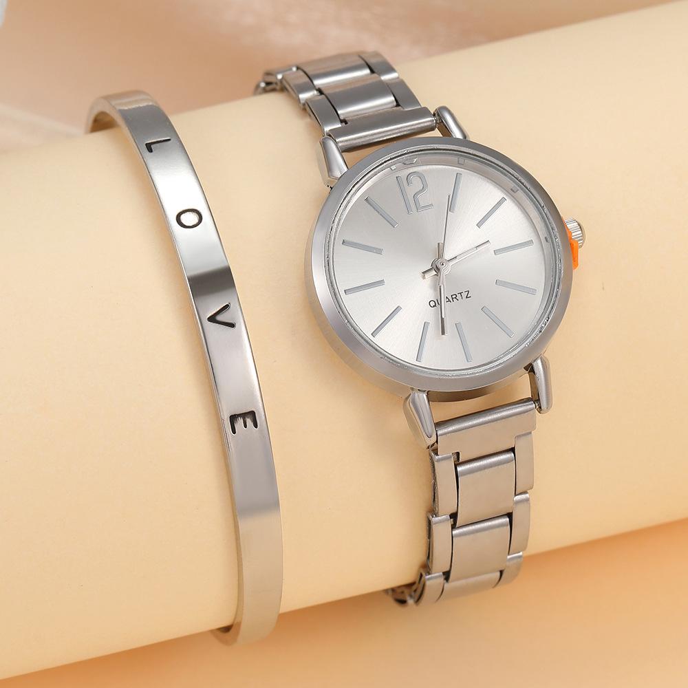 Luxury Women Watches Set Simple Dial Ladies Casual Quartz Watch Fashion Ladies Wristwatch Clock For Girl Relogio Feminino