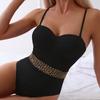 European and American New One-piece Swimsuit Hard Bag Shoulder Strap Adjustable Sexy Summer Women DL111