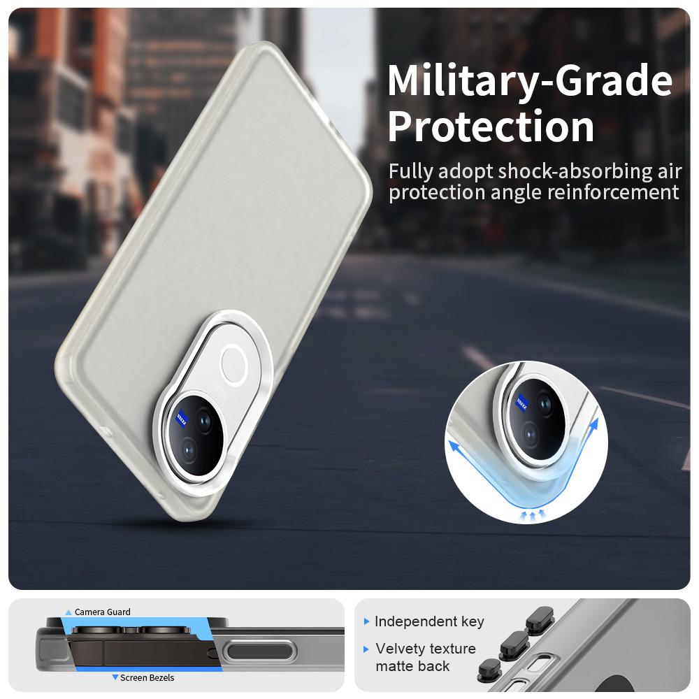 Frosted Case For Vivo V50 Cover Vivo V50 Fundas Coque Matte Translucent PC TPU Edge Back Phone Phone Bumper Vivo V50