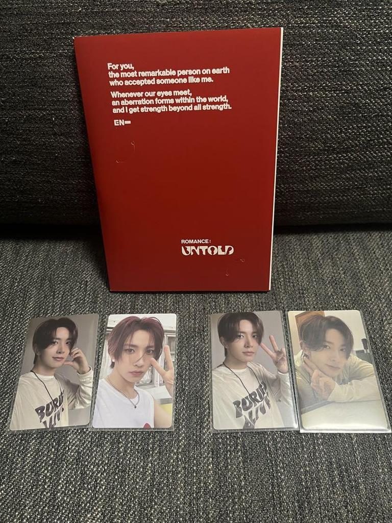 [USED] ENHYPEN ENGENE ver. ROMANCE UNTOLD Heeseung