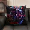 The DDevil May Cry Cushion Cover Natural Linen Organic Fabric DoubleSided Printing Sofa Home Decor Gift Pillow Case
