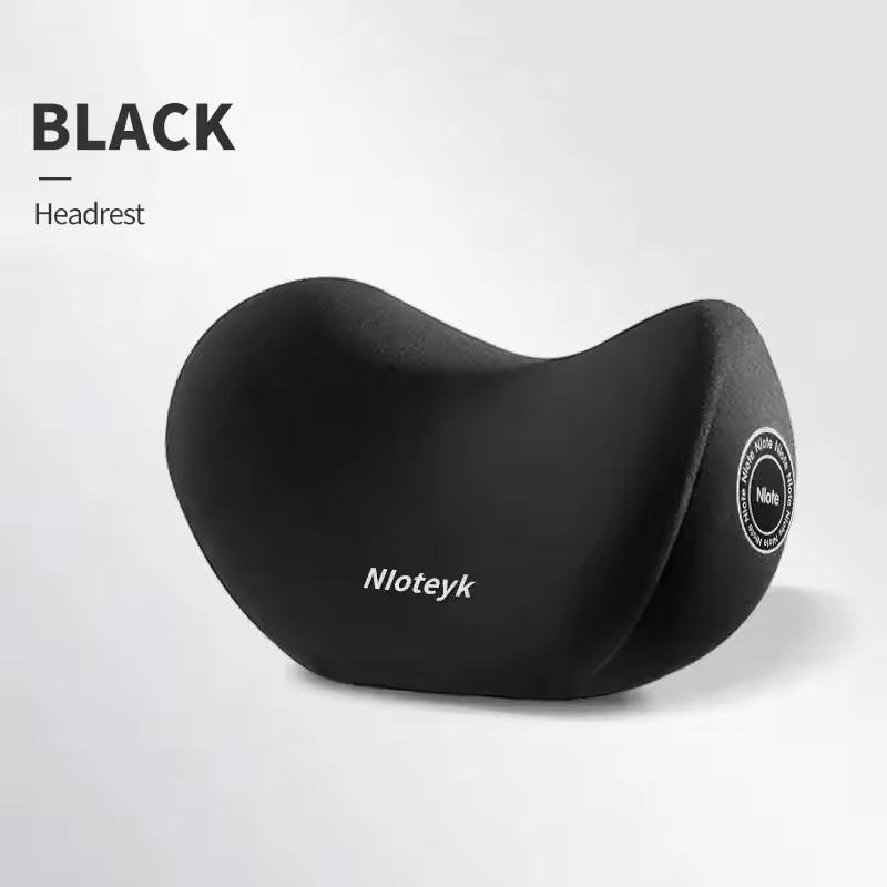 

Car Headrest Seat Lumbar Support Black Neck Pillow For Car Supplies Universal Neck Pillow Waist Cushion Car Seat Car Assesories