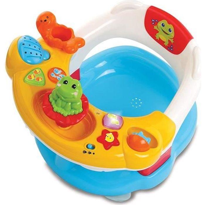 Vtech baby - jouet de bain - super siège de bain interactif 2 en 1