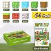 Minecraft Magnetic Cube Building Blocks - Suction Magnets for Kids, Perfect Christmas Gift