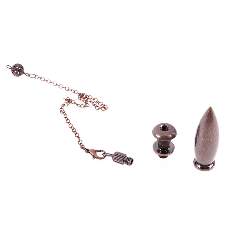 Metall Kupfer spirituelle Punkt Pendel für Divinationhealing Dowsing Bronze Messing