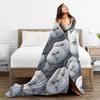 Strong The Rock Dwayne Johnson Plush Blanket Kids Adult Flannel Bedding Throws For Couch Chair Super Soft Bedspread Gift Idea