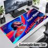Lewis Hamilton Personalized Large Mouse Pad Custom Name Text Extended Desk Mat Gaming Mousepad