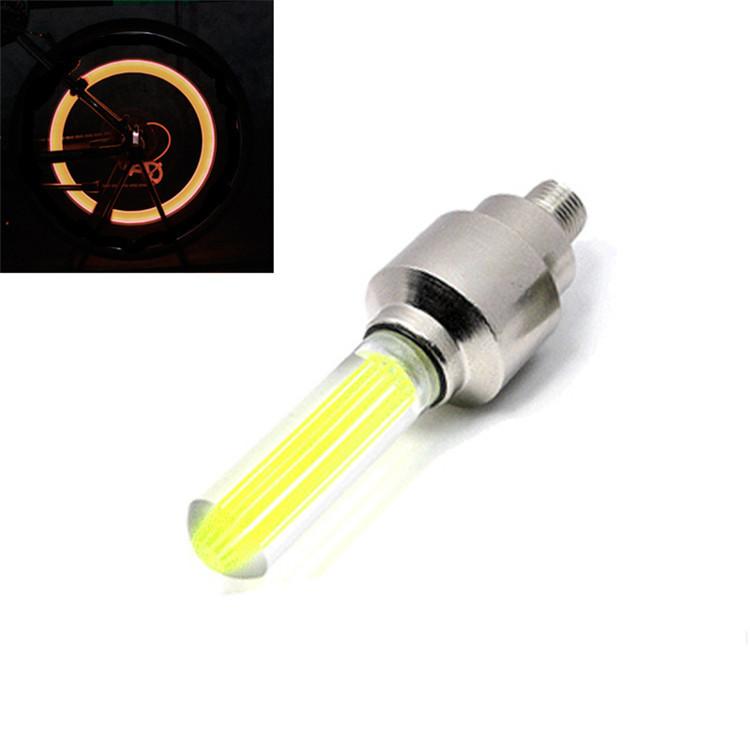 Valve Light Bicycle Plastic Material Red Blue Green Yellow Flicker Vibration
