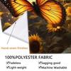 Sunflower and Butterfly Pattern Home Decor Tapestry, Wall Hanging, Decorative RV Wall Cloth.MGT0918517