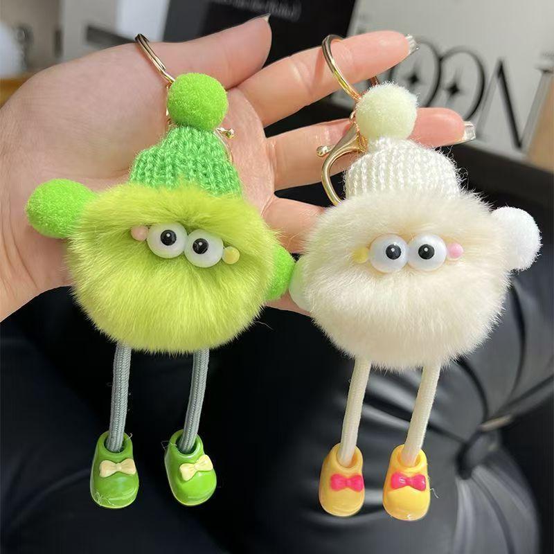 Plush Keychain Hanging Pendant for Keys, Bags and Backpacks – Soft Stuffed Charm Accessory