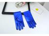 Adult Women's Summer Performance Gloves - Gold Fluorescent Thin Spandex Gloves for Dance, Stage, or Parties.