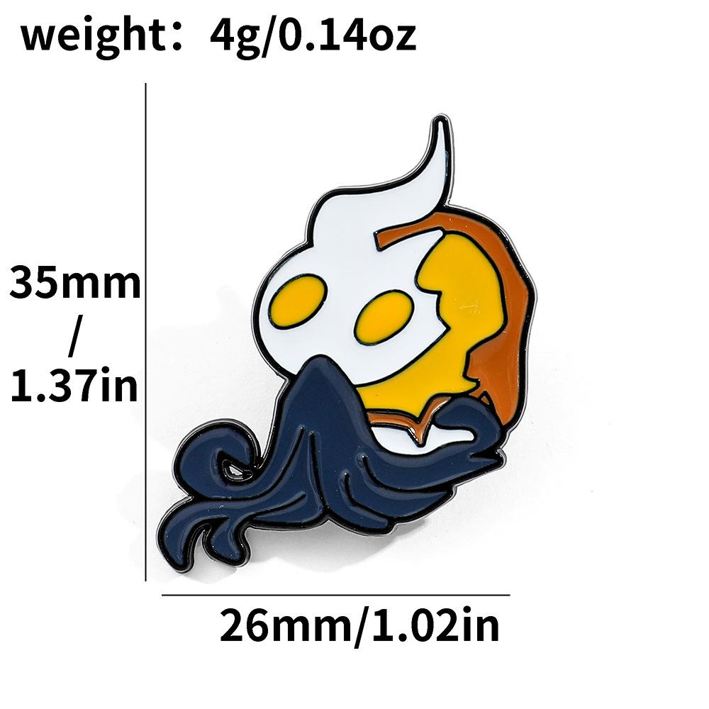 Game Character Peripheral Metal Badge Hollow Knight Hollow Knight Brooch Bag