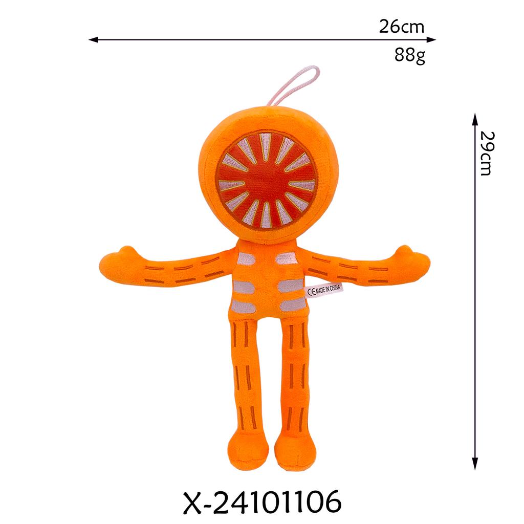 New DOORS FLOOR2 Door Second Floor Game Periphery Horror Moth Plush Toy Doll Grabber