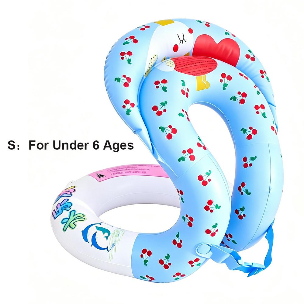 1Pcs Pool Float Inflatable Swimming Vest Swim Ring Thicken Dual Airbag Pool Tube Summer Water Swim Pool Floating Toys